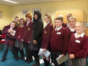 The Orwell Prize Wigan Pier workshops. "Poetry Against the Cuts" taught by Anna Chen 2013 - 02