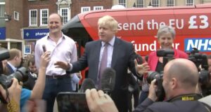 Boris Johnson Brexit bus promise to fund the NHS