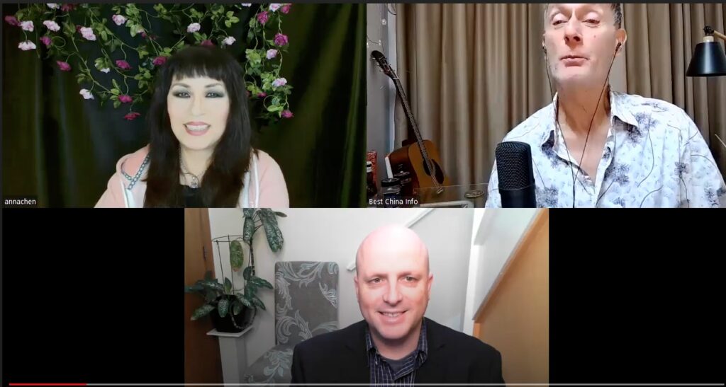 Anna Chen online with Barrie Weiss & Robbie Barwick video