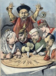China carve-up Britain, Germany, France, Russia, Japan