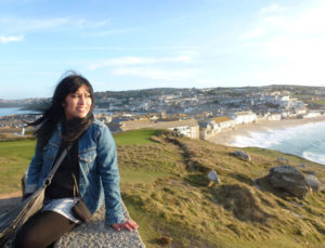 Anna Chen on The Island, St Ives. Photo Chris Eldon-Lee