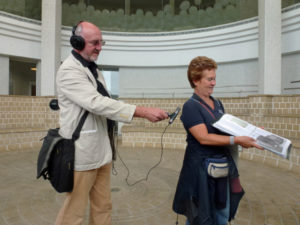 Chris Eldon-Lee and Valerie Hurry at Tate St Ives