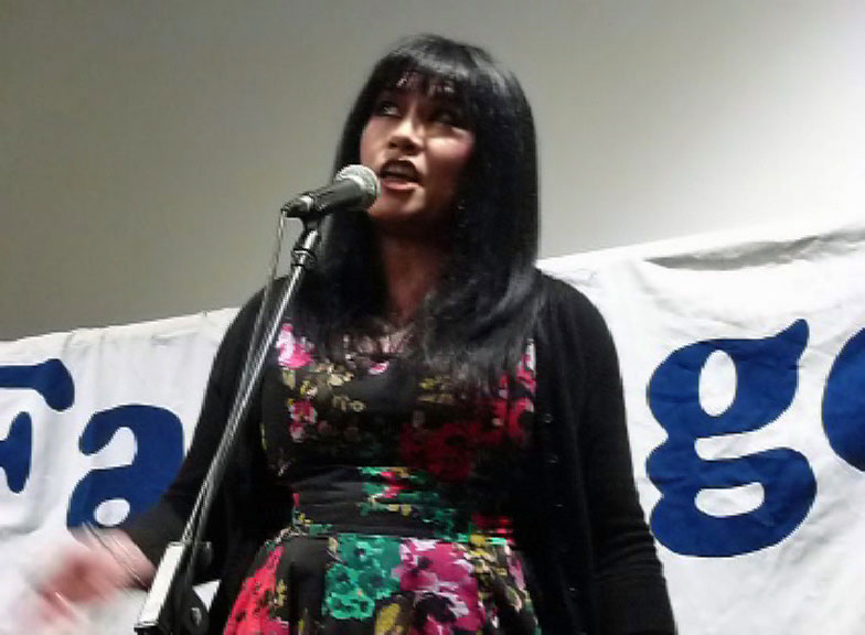 Anna Chen poet - Farrago Poetry Slam 2012