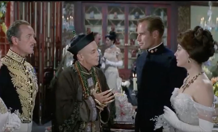 55 Days at Peking review by Anna Chen - David Niven, Robert Helpmann, Charlton Heston & Ava Gardner