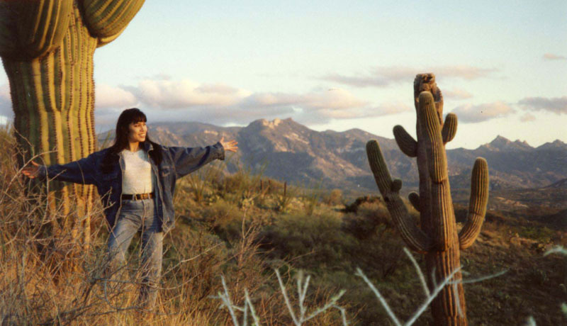 Anna Chen Saguaro National Park, Arizona.  “Have you ever seen anything so full of splendour?”