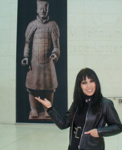 Anna Chen presents the Terracotta Warriors Exhibition Live night at the British Museum