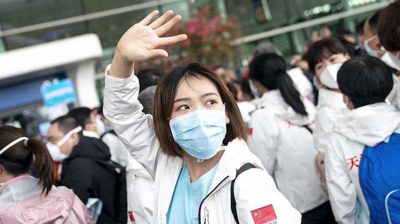 Medics leave Wuhan April 2020 having achieved Zero Covid CGTN
