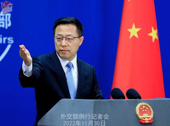 Foreign Ministry Spokesperson Zhao Lijian Wolf Warrior