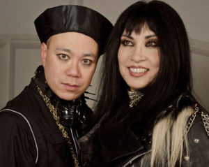 Steampunk Opium Wars 2012: Hugo Trebels as Lin Zexu, Anna Chen as The Narrator. Royal National Maritime Museum, Greenwich. Photo Sukey Johnson