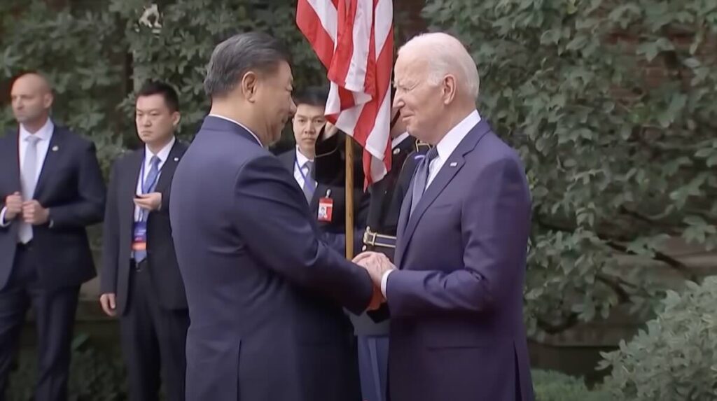 Joe Biden meets Xi Jinping in San Francisco 2023